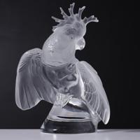 Large Lalique ARA (Cockatoo) Sculpture, 12H - Sold for $1,088 on 02-21-2026 (Lot 155).jpg